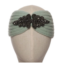 Load image into Gallery viewer, 6017608 - Green Beaded Detailed Headband - Zelly