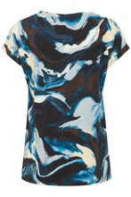 Load image into Gallery viewer, 0634- Short Sleeve T Shirt- Navy Mix- Fransa