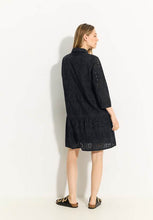 Load image into Gallery viewer, 144021 - Embroidered Dress - Black - Cecil