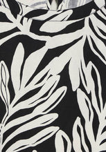 Load image into Gallery viewer, 143873 - Linen Print Dress - Black - Cecil