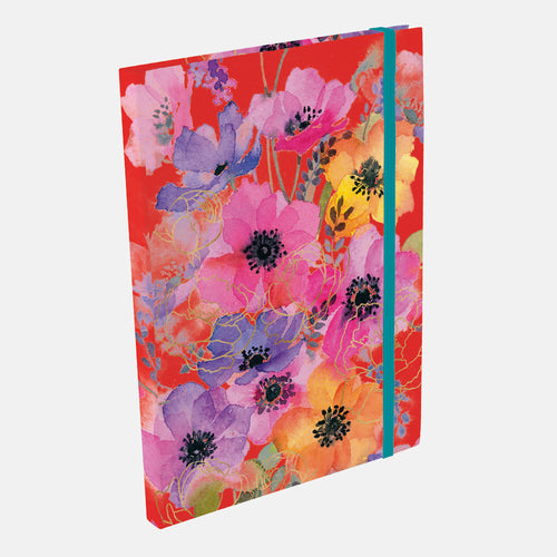A5 Notebook - Anemones