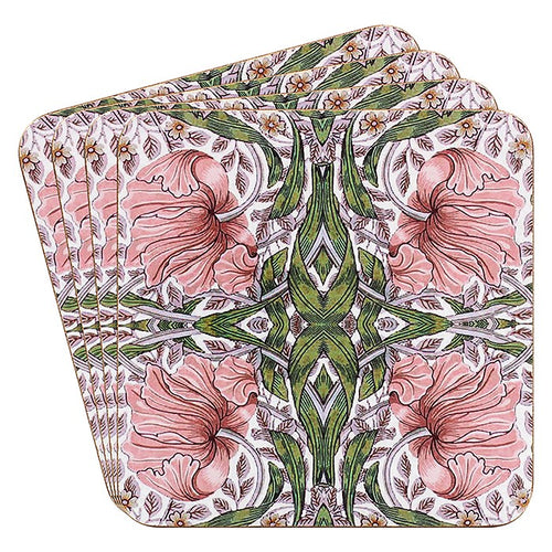William Morris - New Pimpernel - Set of 4 Coasters