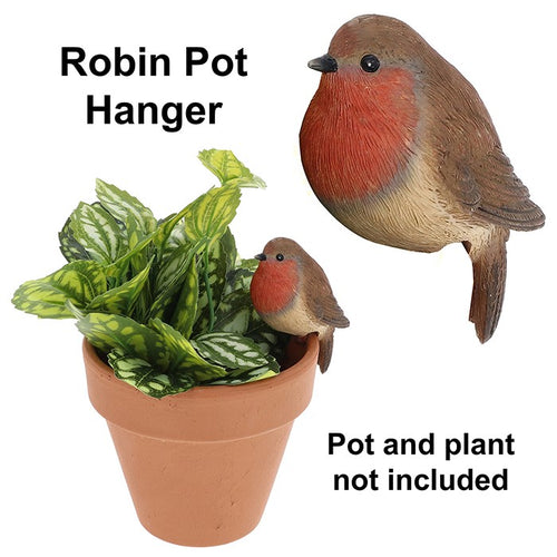 Sweet Baby Robin Pot Hanger