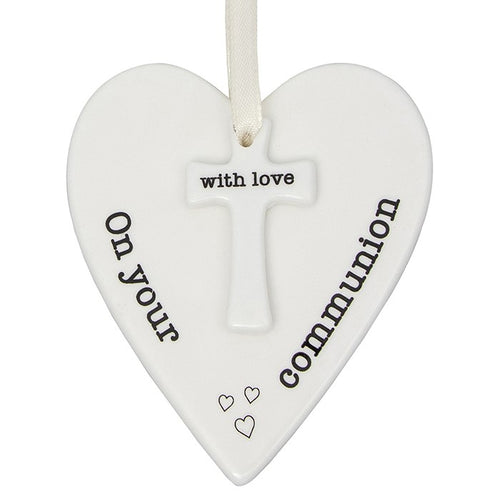 Communion Heart Plaque