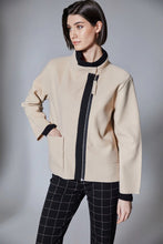 Load image into Gallery viewer, Side Zip Jacket - Sand  - Peruzzi