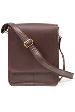 Load image into Gallery viewer, Messanger Bag Brown - Tinnakeenly Leathers