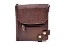 Load image into Gallery viewer, Security Purse Dark Brown - Tinnakeenly Leathers (Copy)