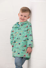 Load image into Gallery viewer, Ethan Jacket - Soft Green Tractor - Little Lighthouse