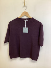 Load image into Gallery viewer, Short Sleeve Round Neck Knit - Deck