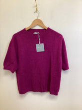 Load image into Gallery viewer, Short Sleeve Round Neck Knit - Deck