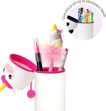 Load image into Gallery viewer, Legami 2 in 1 Soft Silicone Pencil Case Kawaii Unicorn