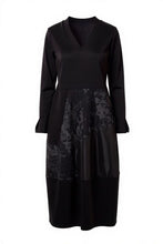 Load image into Gallery viewer, Jacquard Appliqué Dress - Peruzzi