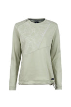 Load image into Gallery viewer, Green &amp; Cream Print Sweatshirt - Soquesto
