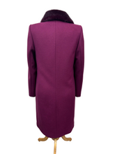 Load image into Gallery viewer, Long Wool Coat -Wine- Christina Felix