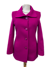 Load image into Gallery viewer, Short Wool Coat - Cerise - Christina Felix