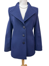 Load image into Gallery viewer, Short Wool Coat - Navy - Christina Felix