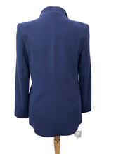 Load image into Gallery viewer, Short Wool Coat - Navy - Christina Felix