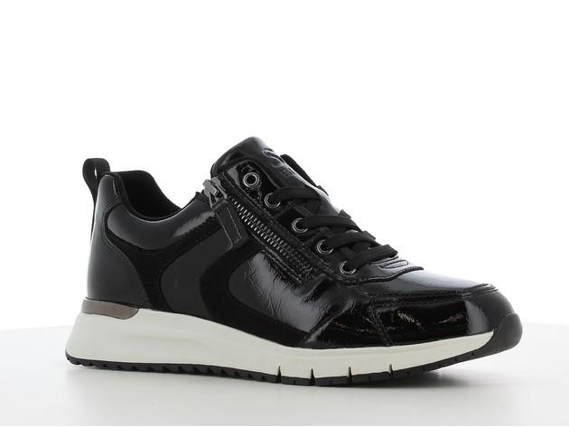 594351- Black Patent Trainer - SJ