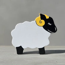 Load image into Gallery viewer, Wooden Magnetic Sheep Alphabet Jigsaws