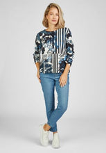 Load image into Gallery viewer, 111355- Printed Roundneck Sweatshirt- Rabe
