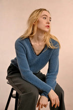 Load image into Gallery viewer, 1190 - Knit Jumper with Lace Detail - Molly Bracken