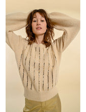 Load image into Gallery viewer, 1597 - Puff Sleeve Jumper - Cream - Molly Bracken