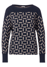 Load image into Gallery viewer, 320426- Jacquard Pullover- Street One