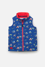 Load image into Gallery viewer, Alex Boys Gilet Navy Blue Tractor- Little Lighthouse