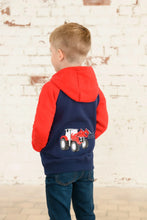 Load image into Gallery viewer, Jackson Full Zip Sweat Red Tractor - Little Lighthouse