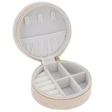 Load image into Gallery viewer, Round Jewellery Box - Cream - Equilibrium