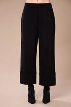 Load image into Gallery viewer, Turn Up Trousers Black - Peruzzi