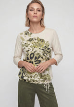 Load image into Gallery viewer, Moss Green Long Sleeve T shirt- Olsen