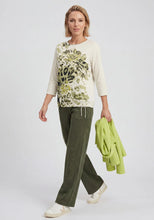 Load image into Gallery viewer, Moss Green Long Sleeve T shirt- Olsen
