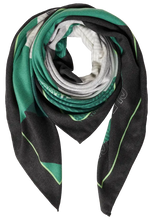 Load image into Gallery viewer, 572284- Easy Green Print Cosy Loop Scarf - Cecil