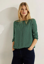 Load image into Gallery viewer, 344320 - Green Print Blouse - Cecil