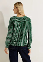 Load image into Gallery viewer, 344320 - Green Print Blouse - Cecil