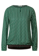 Load image into Gallery viewer, 344320 - Green Print Blouse - Cecil