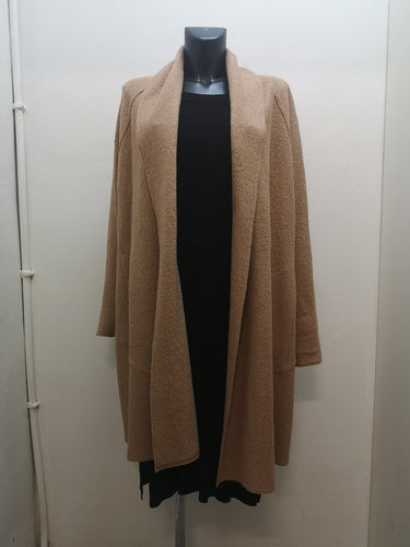 87016- Camel Wool Cardigan - Noen