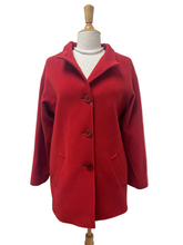 Load image into Gallery viewer, Short Wool Coat - Rust - Christina Felix