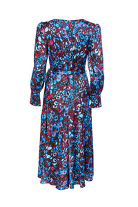 23141- Print Long Sleeve Dress- Kate Cooper
