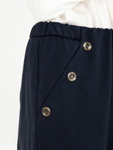 Load image into Gallery viewer, Navy Button Trousers - Kate &amp; Pippa