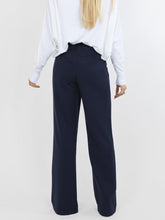 Load image into Gallery viewer, Navy Button Trousers - Kate &amp; Pippa