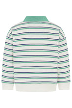 Load image into Gallery viewer, Myles Jersey - Sea Green &amp; Navy - Little Lighthouse