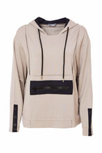 Load image into Gallery viewer, 25130 - Hoodie with Contrast Panel - Mink - Naya