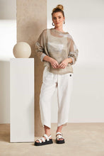 Load image into Gallery viewer, 25186 - Mesh Funnel Neck Top - Naya