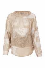 Load image into Gallery viewer, 25186 - Mesh Funnel Neck Top - Naya