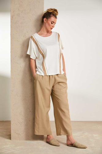 25243 - Soft Elascated Trousers - Naya