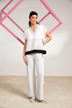 Load image into Gallery viewer, 25315 - V-Neck Top with Contrast Panels - Naya