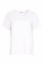 Load image into Gallery viewer, Short Sleeve Tee Shirt With Raw Seam Detail- Naya
