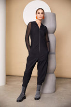 Load image into Gallery viewer, 24159 - Jumpsuit with Hood - Black- Naya